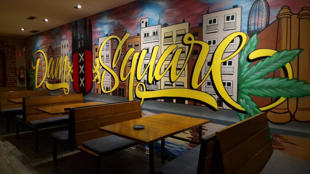 DamSquare weed club barcelona